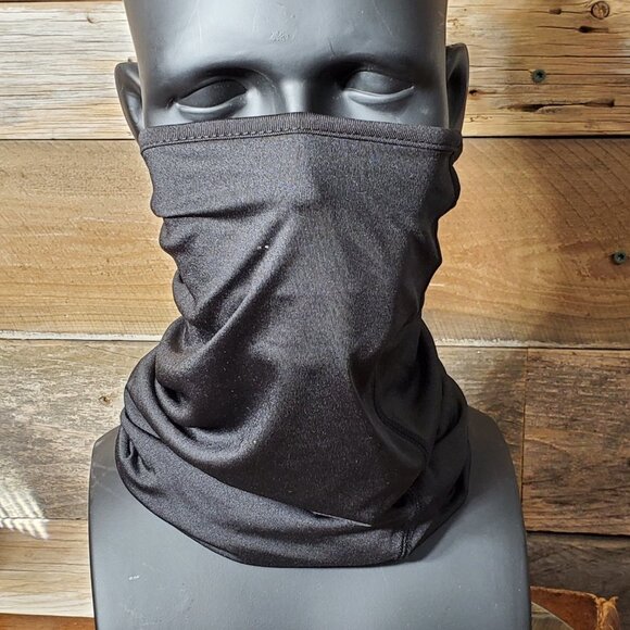 Set of 3 Unisex Black, Gray & Blue Tube Mask Neck GAITER Dust Shield Seamless - Picture 6 of 7